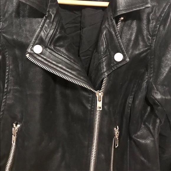 Sugarlips Women’s Black Have Mercy Moto Jacket, Size: M - Picture 5 of 9